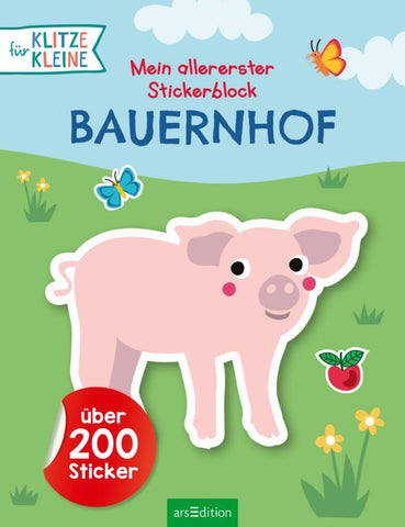 Für Klitzekleine: Mein allererster Stickerblock - Bauernhof - Bild 1