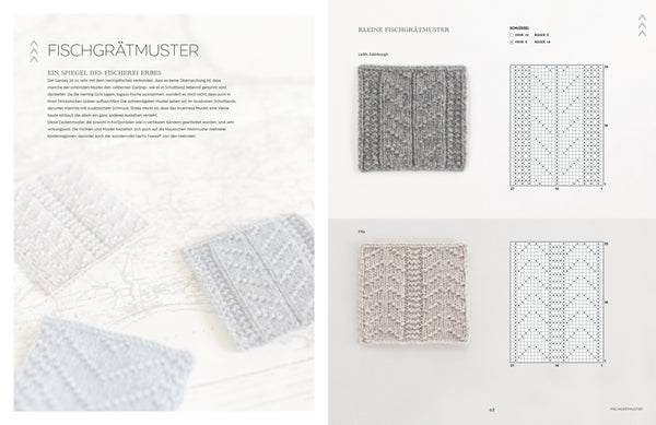 Ganseys. 150 Strickmuster und 10 Modelle inspiriert vom traditionellen Fischerpullover - Bild 5