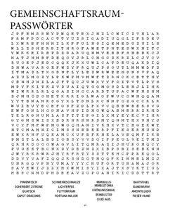 Magische Wortsuchrätsel für Harry Potter Fans - Bild 4