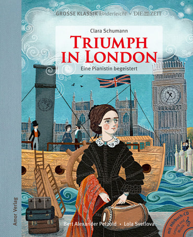 Triumph in London. Eine Pianistin begeistert., m. 1 Audio-CD - Bild 1