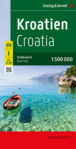 Kroatien, Straßenkarte 1:500.000, freytag & berndt - Bild 1