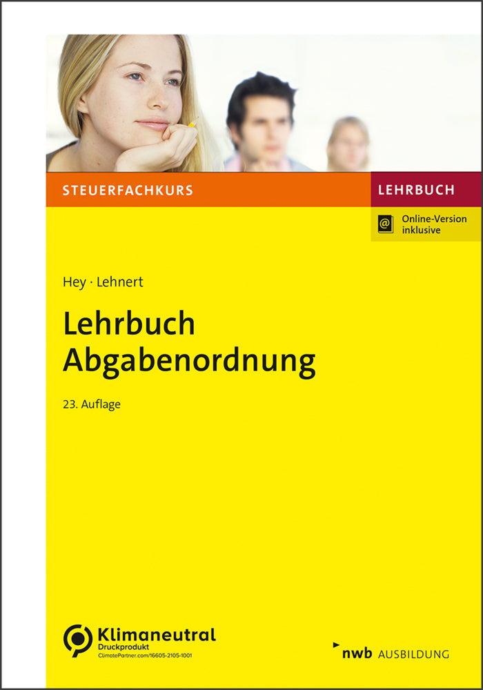 Lehrbuch Abgabenordnung - Bild 1