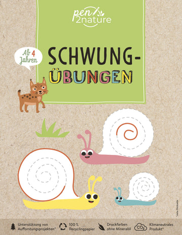 Schwungübungen für Kinder ab 4 Jahren - Bild 1