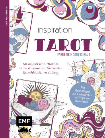 Inspiration Tarot - 50 mystische Motive zum Ausmalen für mehr Durchblick im Alltag - Bild 1