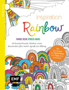 Inspiration Rainbow - 50 kunterbunte Motive zum Ausmalen für mehr Spaß im Alltag - Bild 1