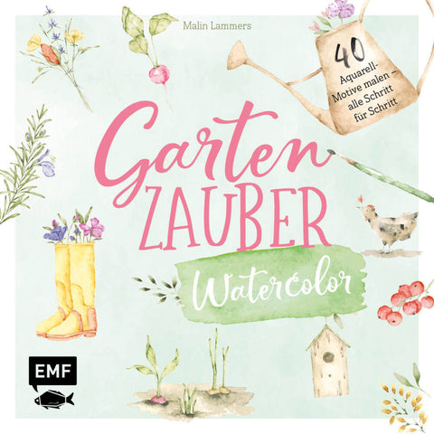 Gartenzauber - Watercolor - Bild 1