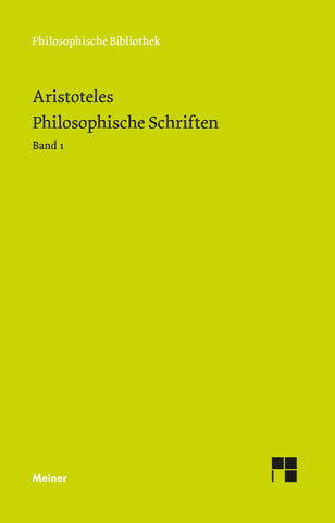 Philosophische Schriften. Band 1 - Bild 1