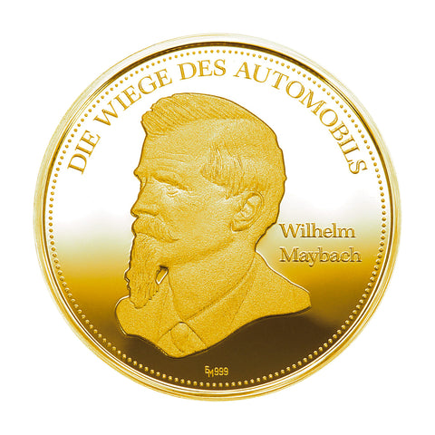 Die Wiege des Automobils Gold, Motiv 5 Wilhelm Maybach