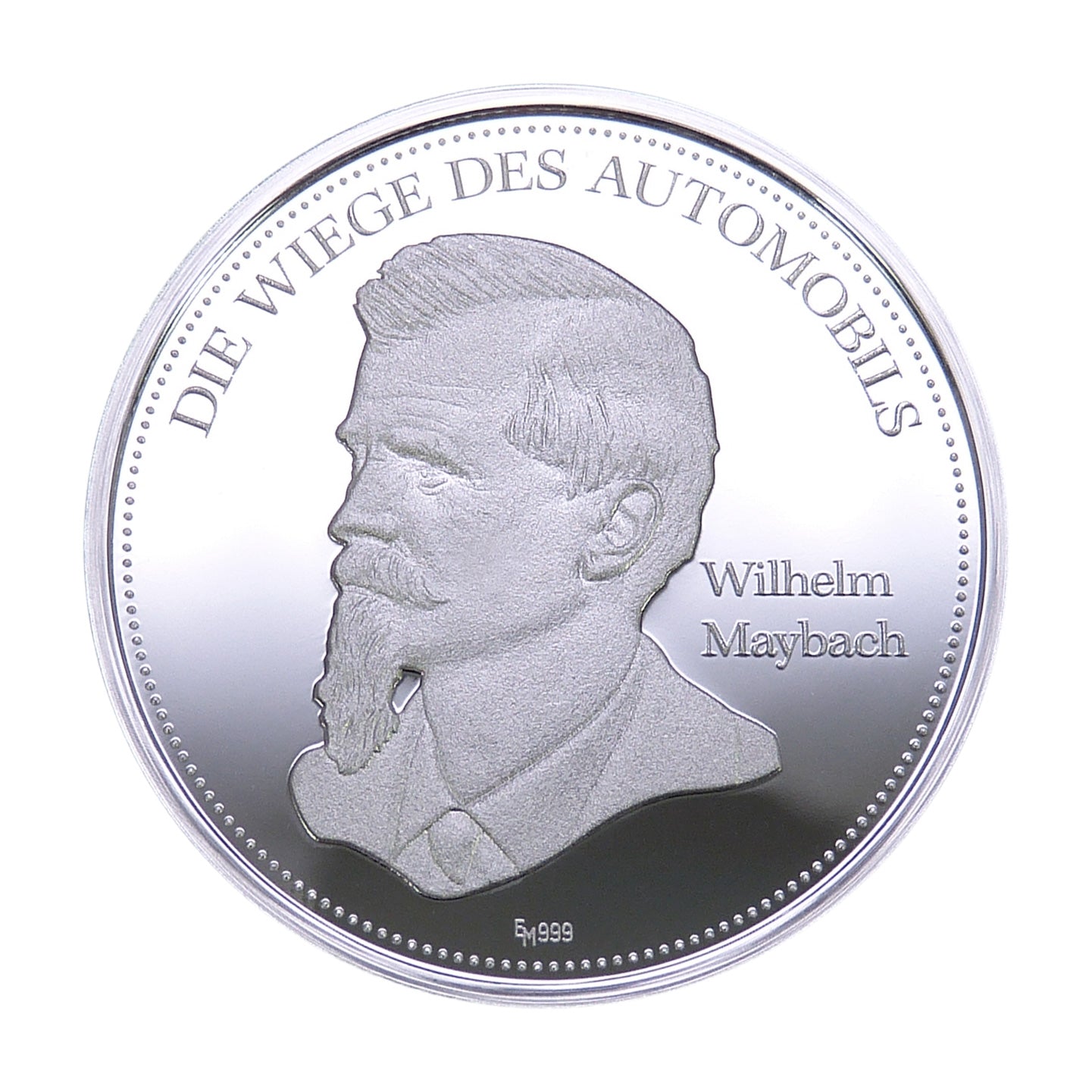 Die Wiege des Automobils Silber, Motiv 5 Wilhelm Maybach
