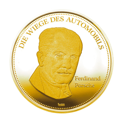 Die Wiege des Automobils Gold, Motiv 3 Ferdinand Porsche