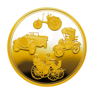 Die Wiege des Automobils Gold, Motiv 2 Gottlieb Daimler
